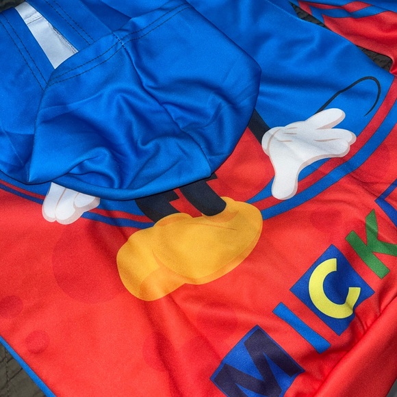 Disney Mickey Mouse Kids Hoodie - Blue and Red - Picture 4 of 8